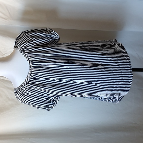 Boho Stripe women's blouse. - Picture 3 of 8